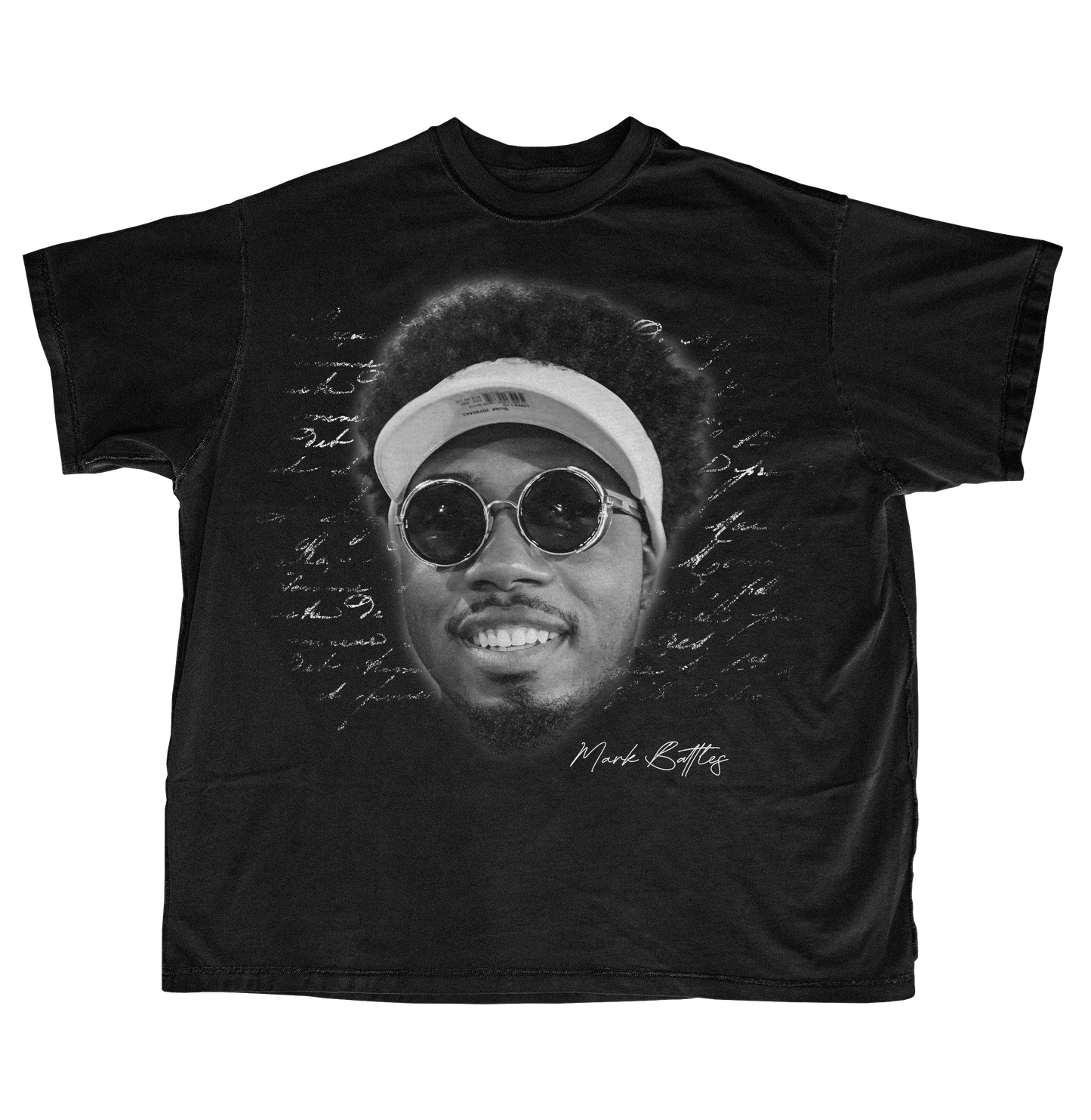 Mark Battles Big Head T-Shirt